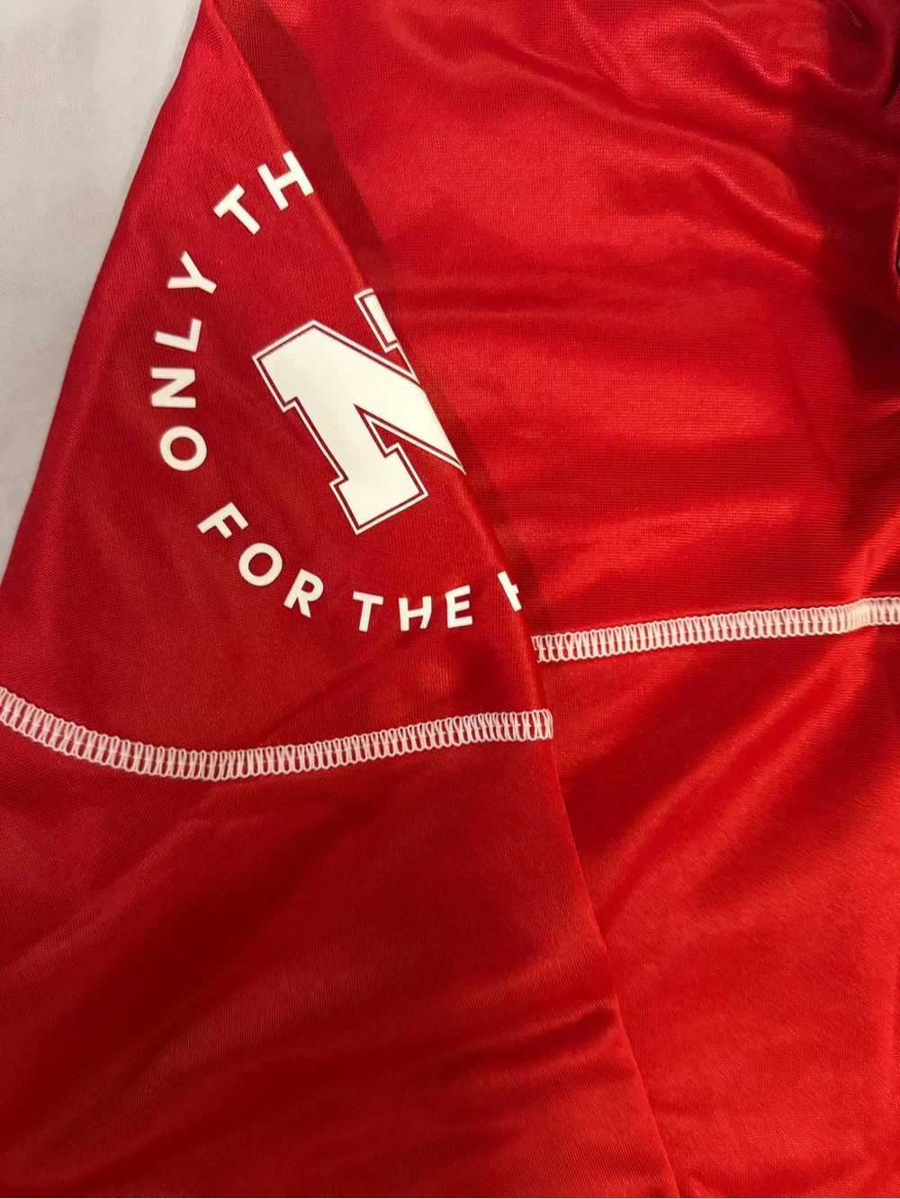 adidas Red Husker Quarter-Snap Pullover